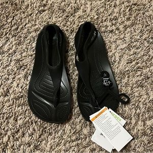 Croc sandals